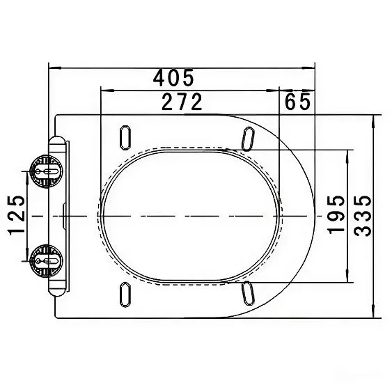 Сиденье для унитаза GROSSMAN GR-4443S