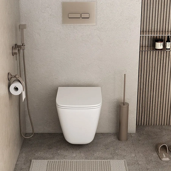 Комплект GROSSMAN инсталляция 900.K31.01.000 + клавиша смыва 700.K31.01.110.110 хром матовый + унитаз GR-4479SQC