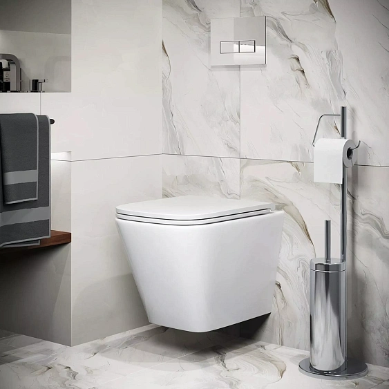 Комплект GROSSMAN инсталляция 900.K31.01.000 + клавиша смыва 700.K31.01.210.210 черный матовый + унитаз GR-4479SQ