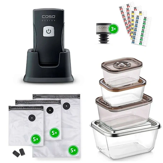 Вакуумный упаковщик CASO Vacu OneTouch Pro Set