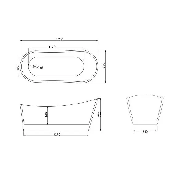 Ванна GROSSMAN GR-2102