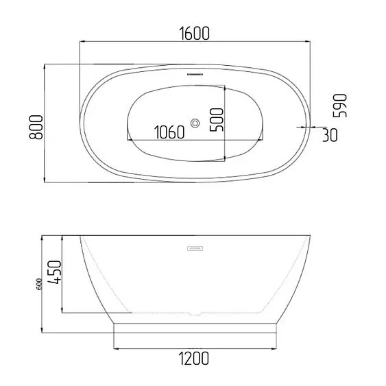 Ванна GROSSMAN GR-2602