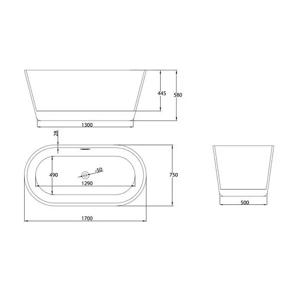 Ванна GROSSMAN GR-1503