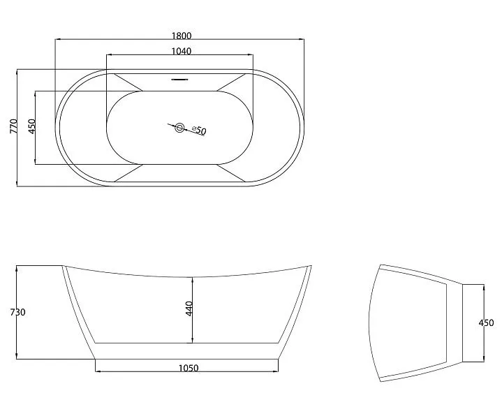 Ванна GROSSMAN GR-2103