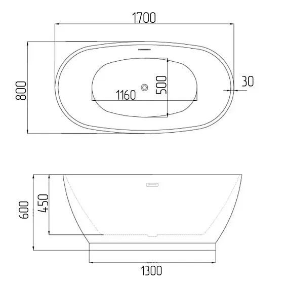 Ванна GROSSMAN GR-2603