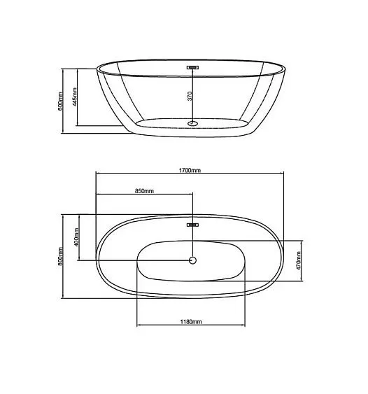 Ванна GROSSMAN GR-2504F