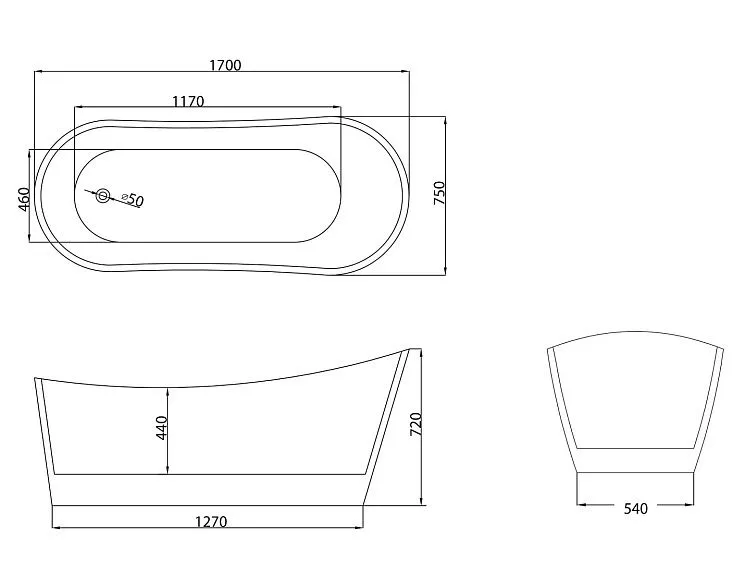 Ванна GROSSMAN GR-2102M
