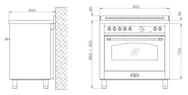 Варочный центр LOFRA PG96WMFTE/5I