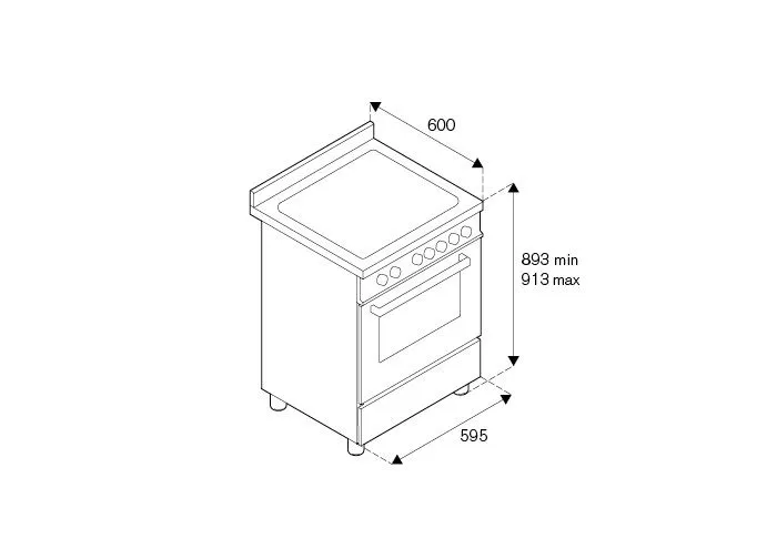 Плита BERTAZZONI PRO64I1EXT