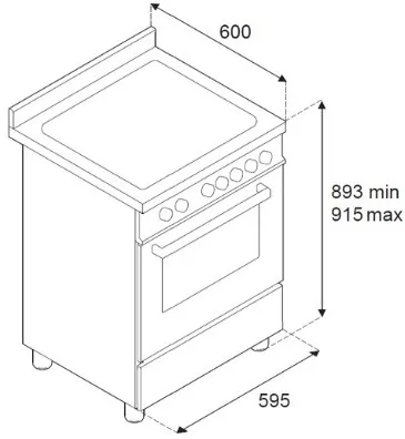 Плита BERTAZZONI PRO64I1ENET2