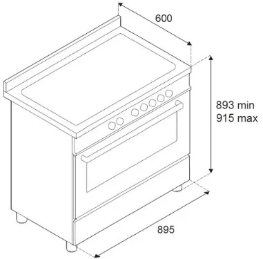 Варочный центр BERTAZZONI MAS96L1ENET2