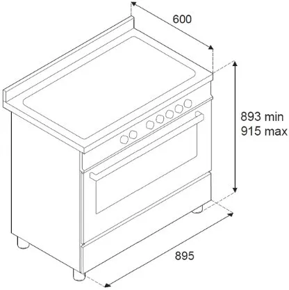 Варочный центр BERTAZZONI PRO95I1EROT2