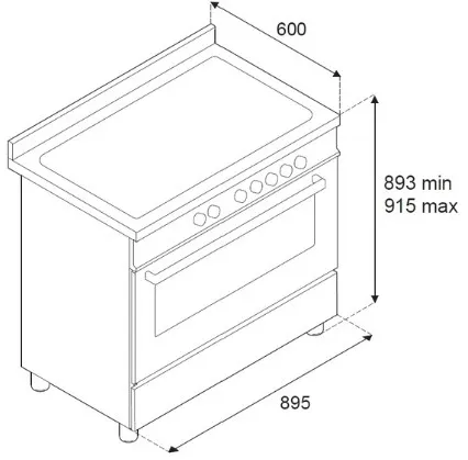 Варочный центр BERTAZZONI PRO96L1EART2