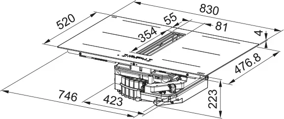 Варочная поверхность FRANKE FMA 8352 HI (340.0731.876)