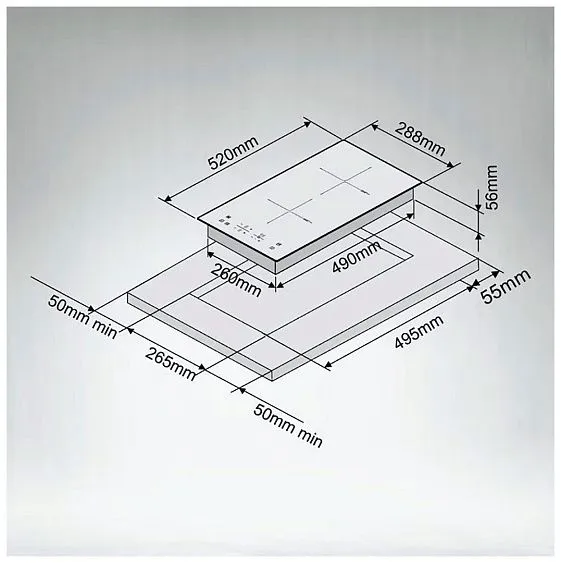 Варочная поверхность ARDO IM32BT2