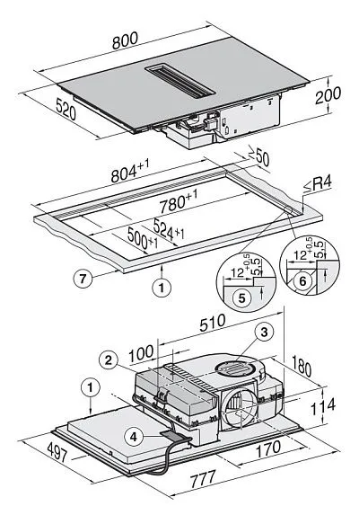 Варочная поверхность MIELE KMDA 7272-1 FL