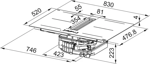 Варочная поверхность FRANKE FMY 8352 BA R HI (340.0731.871)