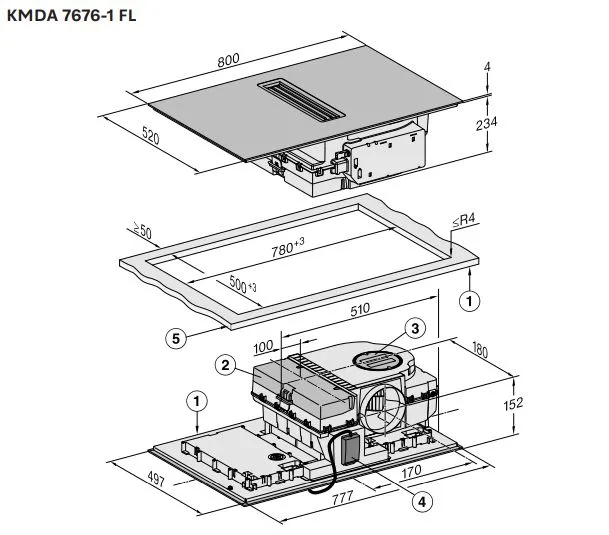 Варочная поверхность MIELE KMDA 7676-1 FL