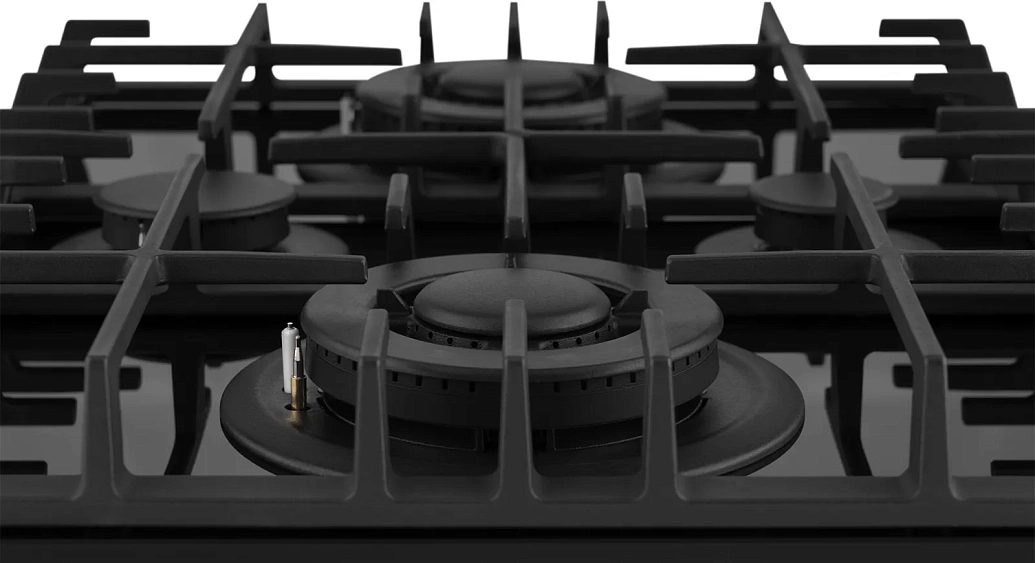 Варочная поверхность WEISSGAUFF HGG 642 BGH Double Wok Timer