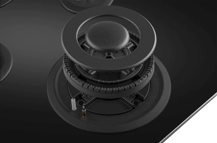 Варочная поверхность WEISSGAUFF HGG 642 BGH Double Wok Timer