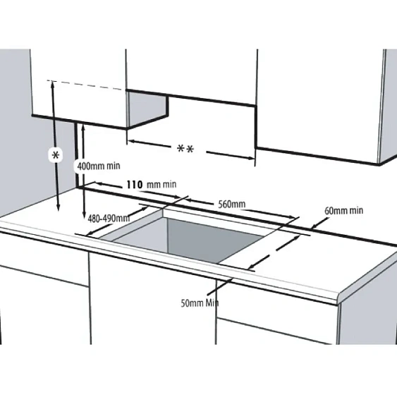Варочная поверхность HOTPOINT-ARISTON HGS 62FD/BK