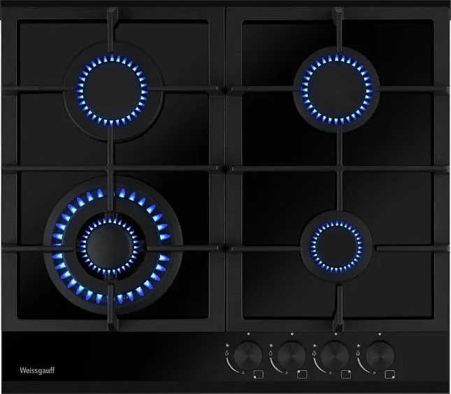 Варочная поверхность WEISSGAUFF HGG 641 BGh Black Edition