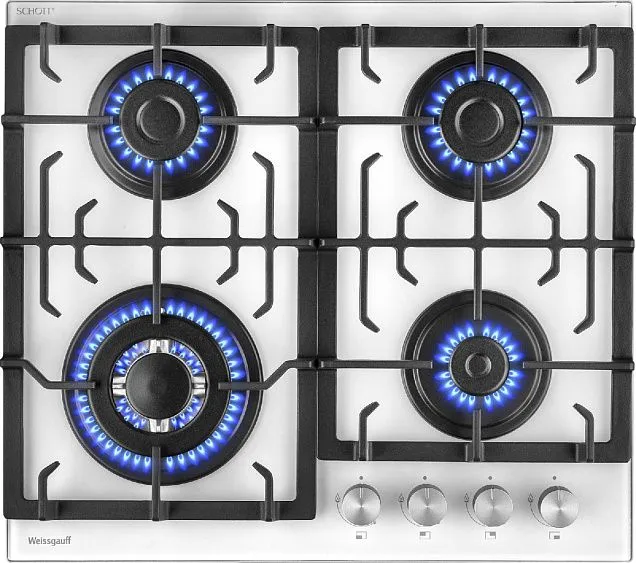 Варочная поверхность WEISSGAUFF HGG 641 WGSV Nano Glass