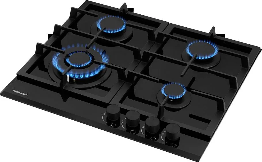 Варочная поверхность WEISSGAUFF HGG 641 BGh Black Edition