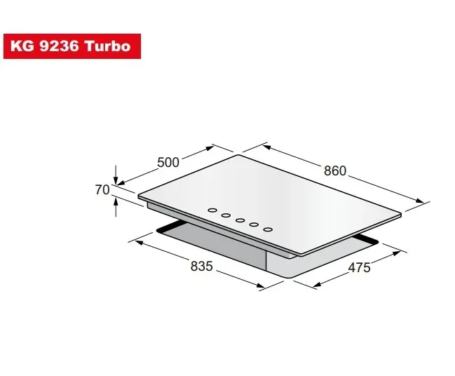 Варочная поверхность KAISER KG 9236 Turbo