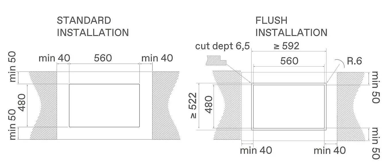 Варочная поверхность ELICA RATIO CONNEX 603 PLUS BL (PRF0199854)