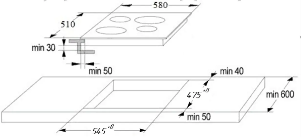 Варочная поверхность BROOX ПЭВ 45С simple
