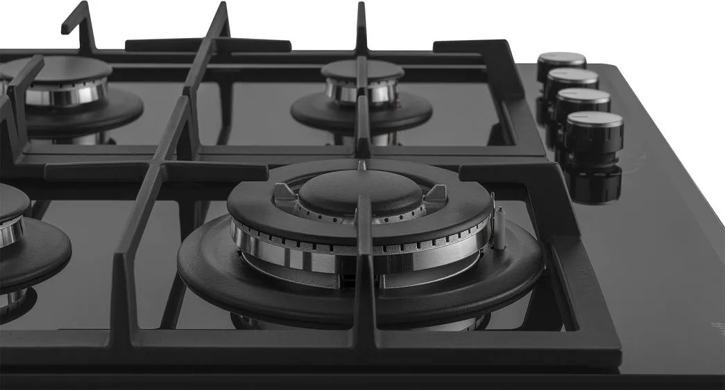 Варочная поверхность WEISSGAUFF HGG 641 BGh Nano Glass