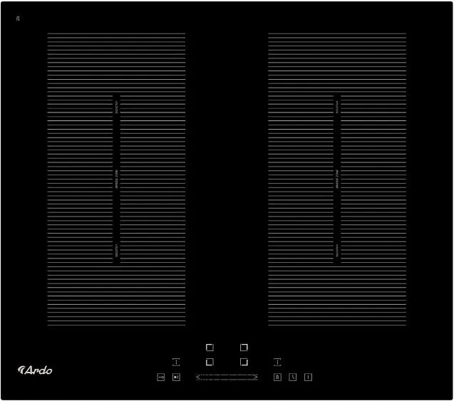 Варочная поверхность ARDO IM64B2FS2