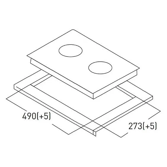Варочная поверхность OASIS P-MEWGD