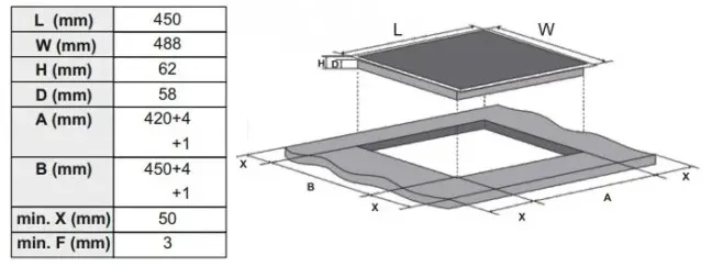 Варочная поверхность EXITEQ EXH-514IB