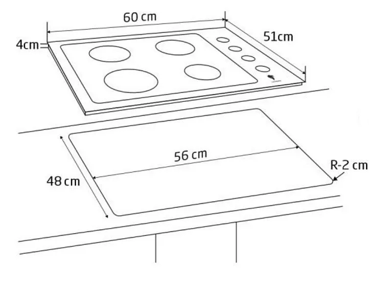 Варочная поверхность LEONORD LEG-60405S