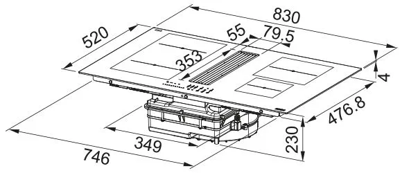 Варочная поверхность FRANKE FMA 8381R HI (340.0705.337)