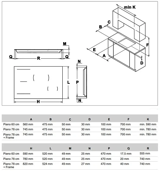 Варочная поверхность BERTAZZONI P784I1M37GT