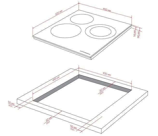 Варочная поверхность KUPPERSBERG ICI 418