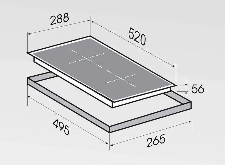 Варочная панель ZIGMUND & SHTAIN CN 41.3 B