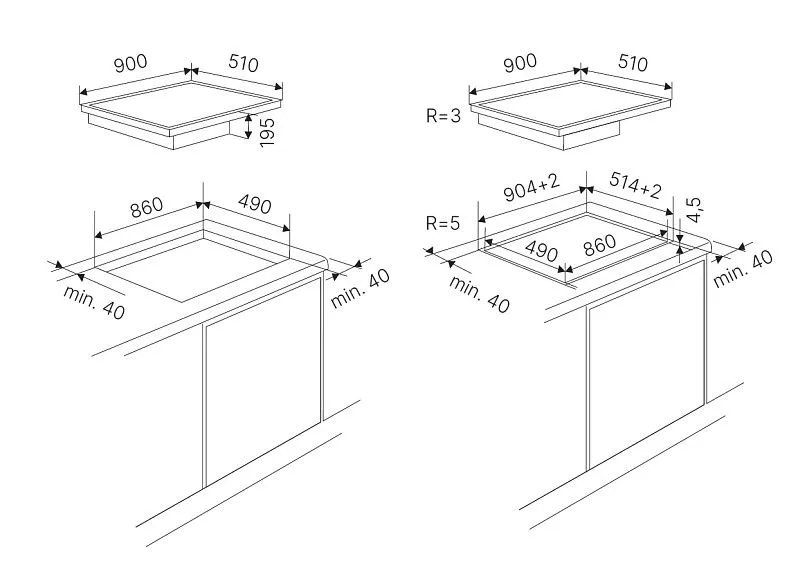 Варочная поверхность KUPPERSBUSCH KMI 9850.1 SR-E Gold