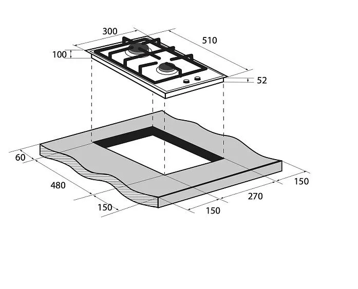 Варочная поверхность ZUGEL ZGH293X