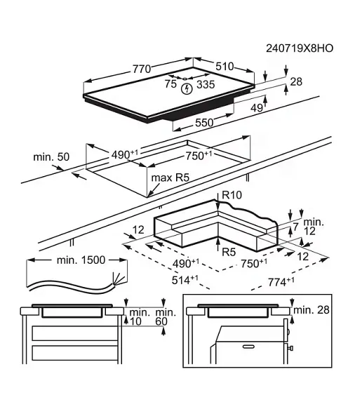 Варочная поверхность AEG TI84IB10IZ
