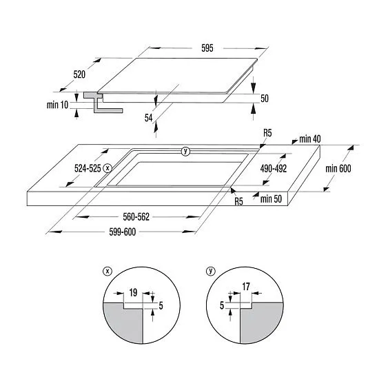 Варочная поверхность GORENJE GI6433SRWF