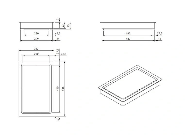 Тэппан-гриль BORA CKT