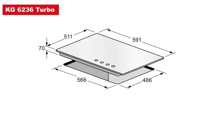 Варочная поверхность KAISER KG 6236 Turbo