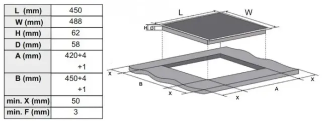 Варочная поверхность EXITEQ EXH-515IB