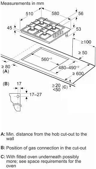 Варочная поверхность BOSCH PBP6C2K80O
