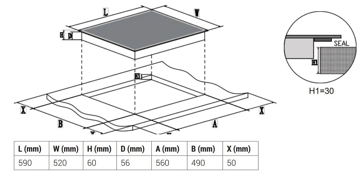 Варочная поверхность BEKO HII 64500 FTO
