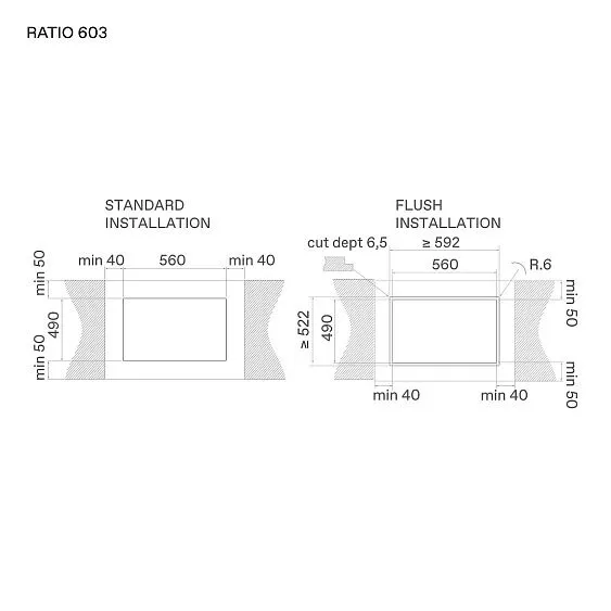 Варочная поверхность ELICA RATIO 603 BL (PRF0183894)